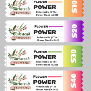 Flower Power Gift Certificate