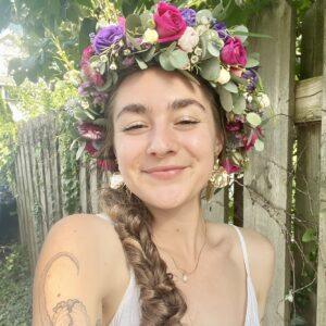 Deluxe Fresh Flower Crown